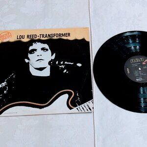 1980s Lou Reed Transformers LP Vinyl Best Buy Series AYL1-3806 VG+